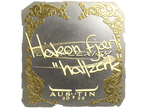 Gold Sticker - hallzerk (Gold) | Austin 2025
