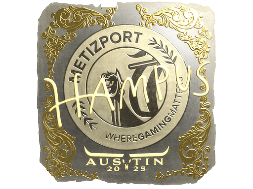 Gold Sticker - hampus (Gold) | Austin 2025
