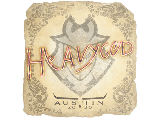 Sticker - Heavygod | Austin 2025