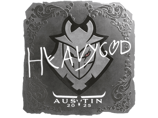 Foil Sticker - Heavygod (Foil) | Austin 2025