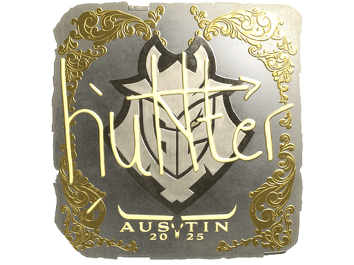 Gold Sticker - huNter- (Gold) | Austin 2025
