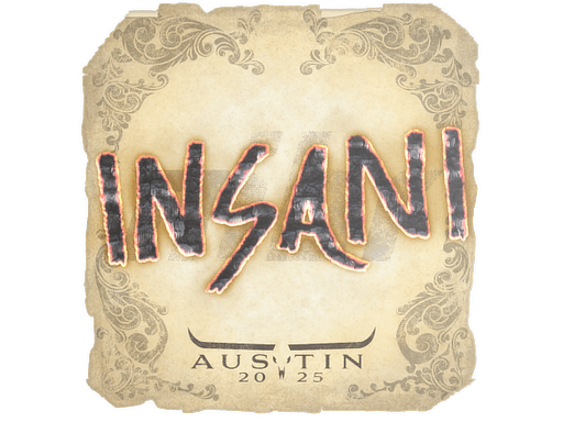 Sticker - insani | Austin 2025
