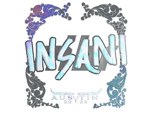 Holo Sticker - insani (Holo) | Austin 2025