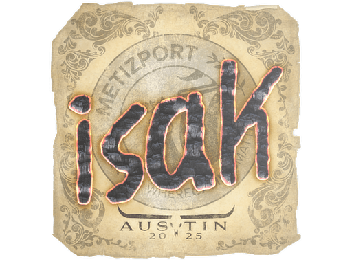 Sticker - isak | Austin 2025
