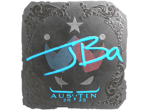 Foil Sticker - JBa (Foil) | Austin 2025