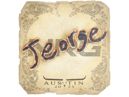 Sticker - jeorge | Austin 2025