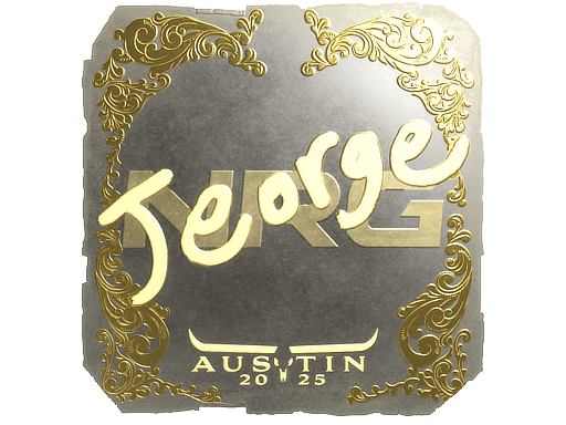 Gold Sticker - jeorge (Gold) | Austin 2025