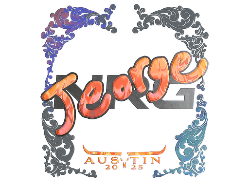 Holo Sticker - jeorge (Holo) | Austin 2025