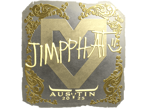 Gold Sticker - Jimpphat (Gold) | Austin 2025