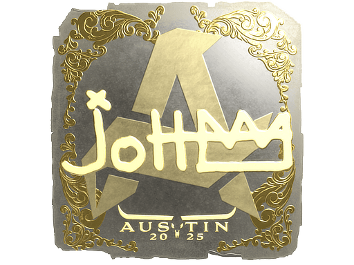 Gold Sticker - jottAAA (Gold) | Austin 2025