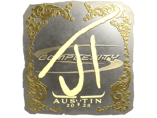 Gold Sticker - JT (Gold) | Austin 2025