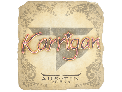Sticker - karrigan | Austin 2025