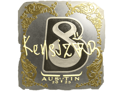 Gold Sticker - kensizor (Gold) | Austin 2025