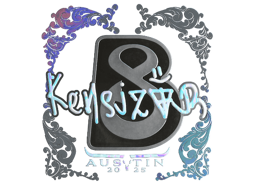 Holo Sticker - kensizor (Holo) | Austin 2025