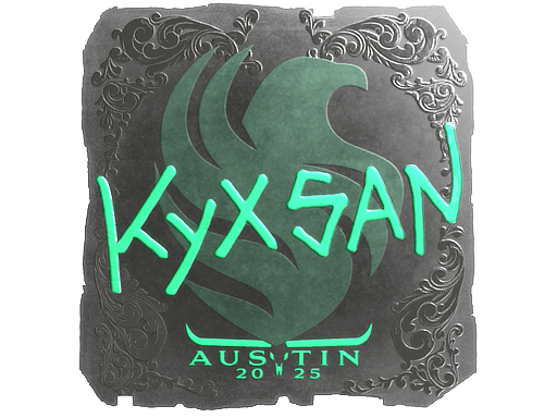 Foil Sticker - kyxsan (Foil) | Austin 2025