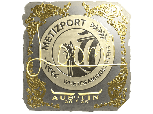 Gold Sticker - L00m1 (Gold) | Austin 2025