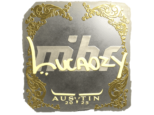 Gold Sticker - Lucaozy (Gold) | Austin 2025