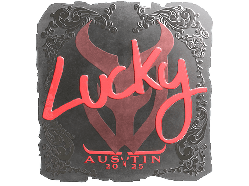 Foil Sticker - Lucky (Foil) | Austin 2025