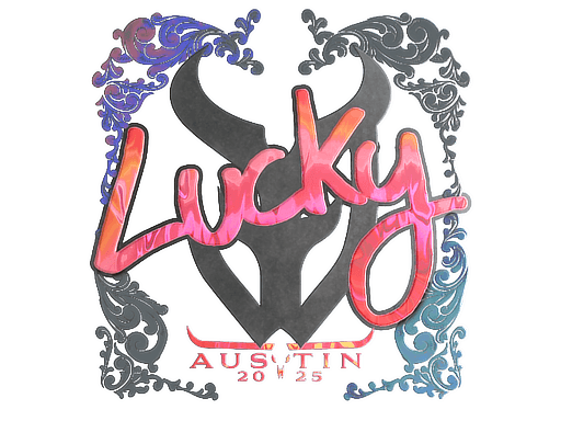 Holo Sticker - Lucky (Holo) | Austin 2025