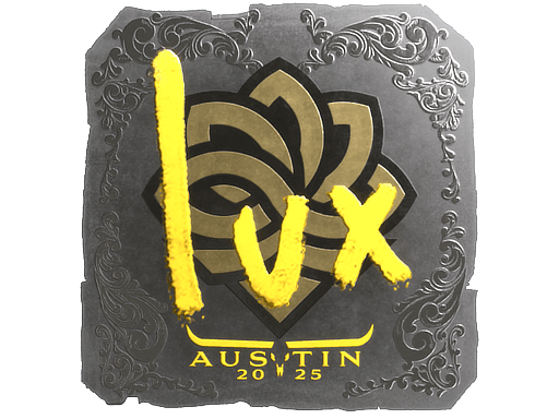 Foil Sticker - lux (Foil) | Austin 2025