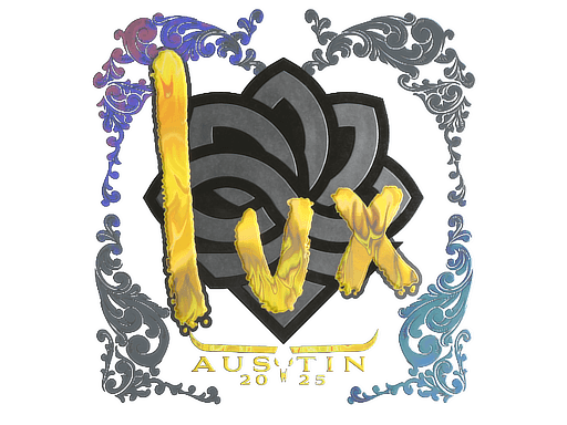 Holo Sticker - lux (Holo) | Austin 2025