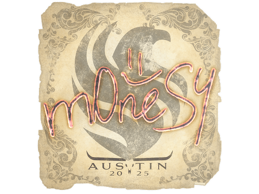 Sticker - m0NESY | Austin 2025