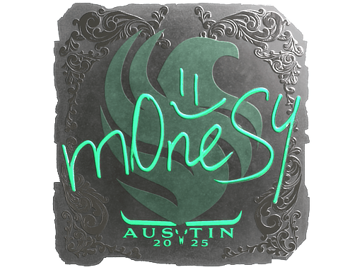 Foil Sticker - m0NESY (Foil) | Austin 2025