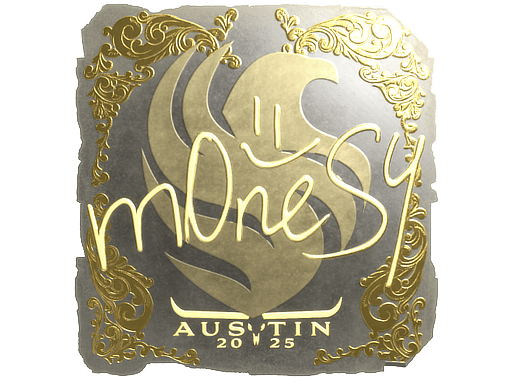 Gold Sticker - m0NESY (Gold) | Austin 2025