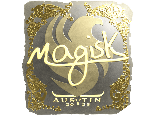 Gold Sticker - Magisk (Gold) | Austin 2025