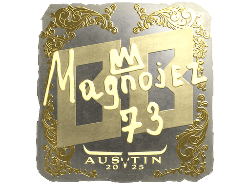 Gold Sticker - Magnojez (Gold) | Austin 2025