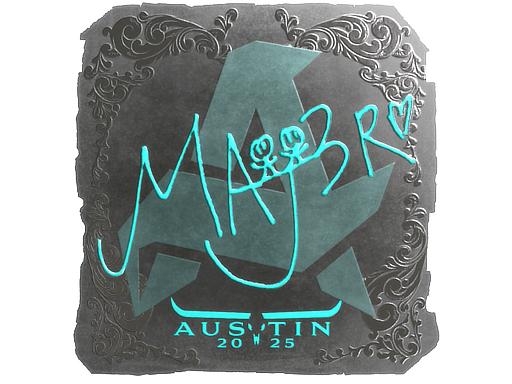 Foil Sticker - MAJ3R (Foil) | Austin 2025