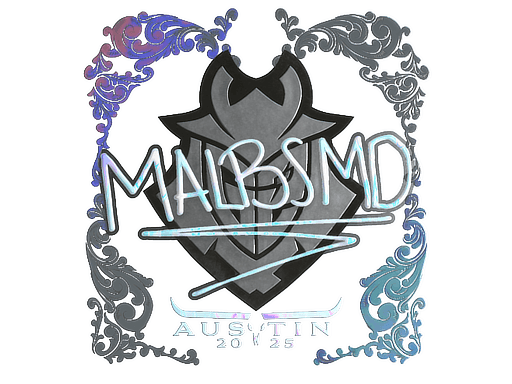 Holo Sticker - malbsMd (Holo) | Austin 2025