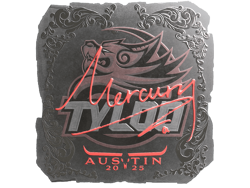 Foil Sticker - Mercury (Foil) | Austin 2025