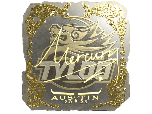 Gold Sticker - Mercury (Gold) | Austin 2025