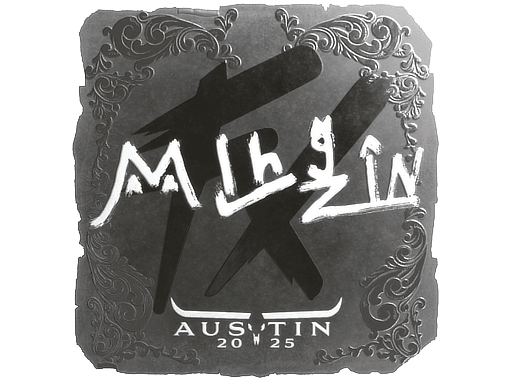 Foil Sticker - mlhzin (Foil) | Austin 2025