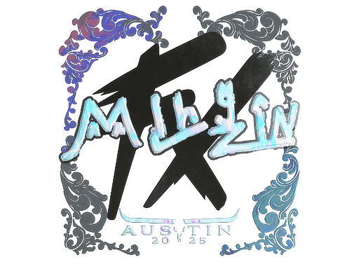 Holo Sticker - mlhzin (Holo) | Austin 2025