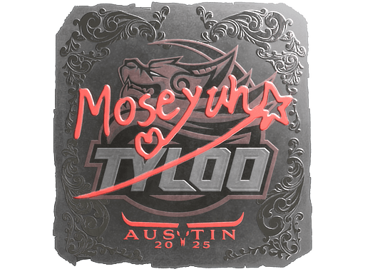 Foil Sticker - Moseyuh (Foil) | Austin 2025