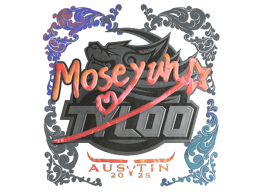 Holo Sticker - Moseyuh (Holo) | Austin 2025