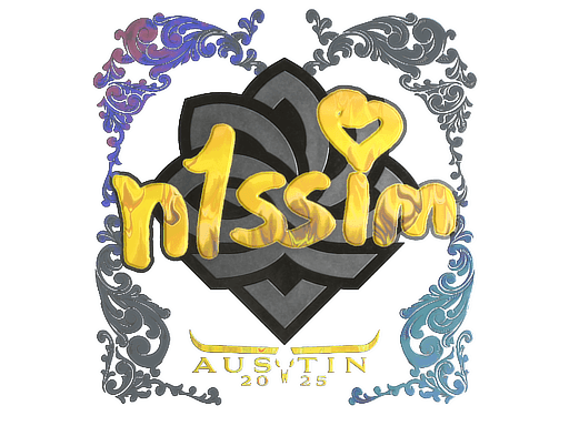 Holo Sticker - n1ssim (Holo) | Austin 2025