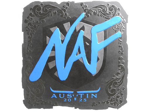 Foil Sticker - NAF (Foil) | Austin 2025