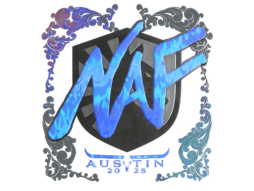 Holo Sticker - NAF (Holo) | Austin 2025
