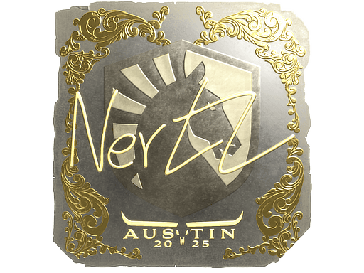 Gold Sticker - NertZ (Gold) | Austin 2025