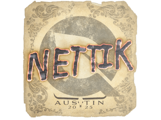 Sticker - nettik | Austin 2025