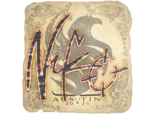 Sticker - NiKo | Austin 2025