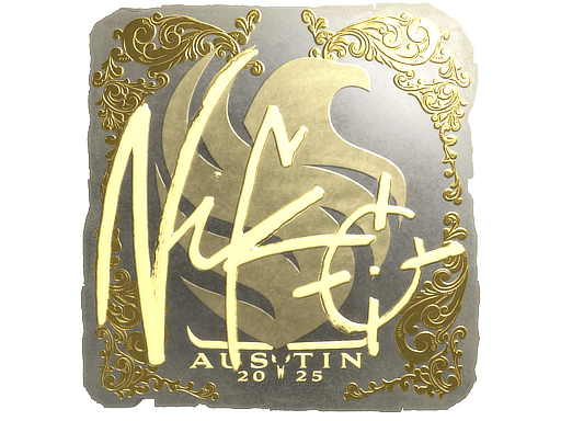 Gold Sticker - NiKo (Gold) | Austin 2025