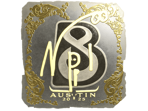 Gold Sticker - npl (Gold) | Austin 2025