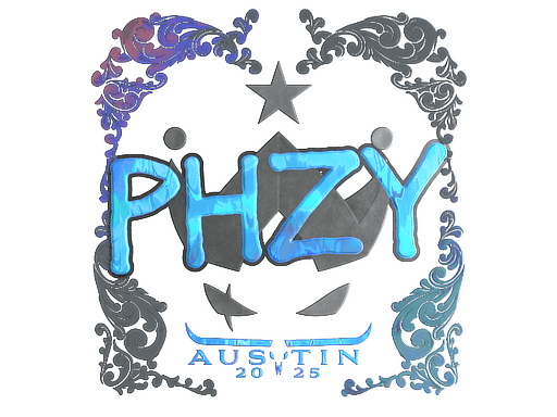 Holo Sticker - phzy (Holo) | Austin 2025