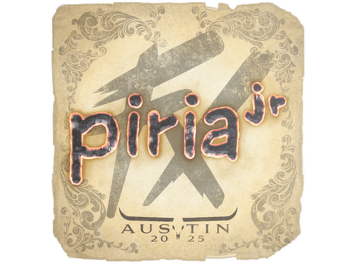 Sticker - piriajr | Austin 2025