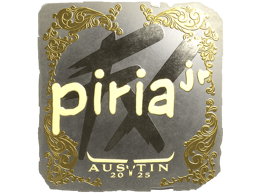 Gold Sticker - piriajr (Gold) | Austin 2025