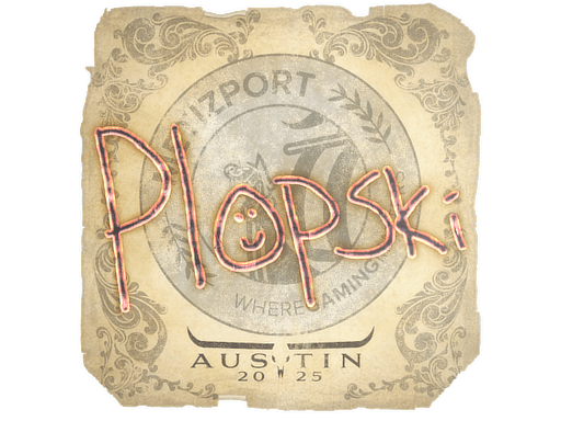 Sticker - Plopski | Austin 2025